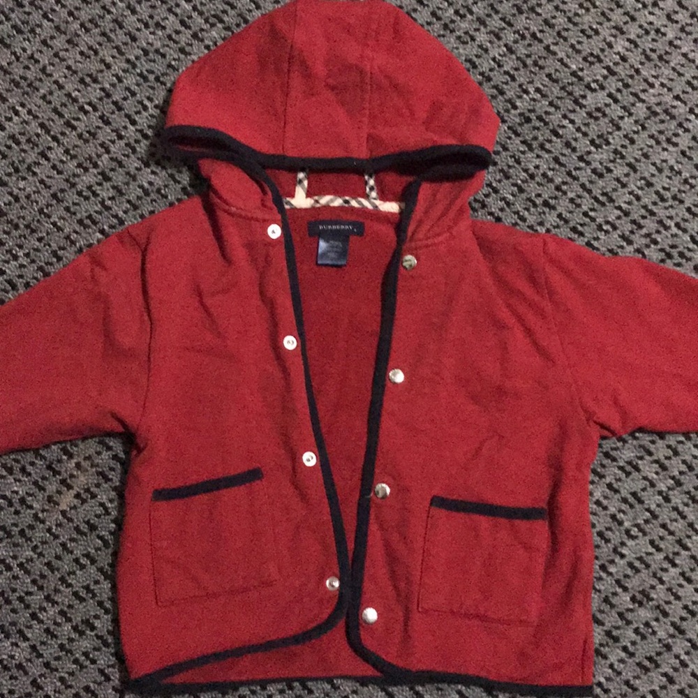 Burberry cotton jacket . Boys or girls